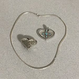Brighton Heart Pendants with 20” Chain